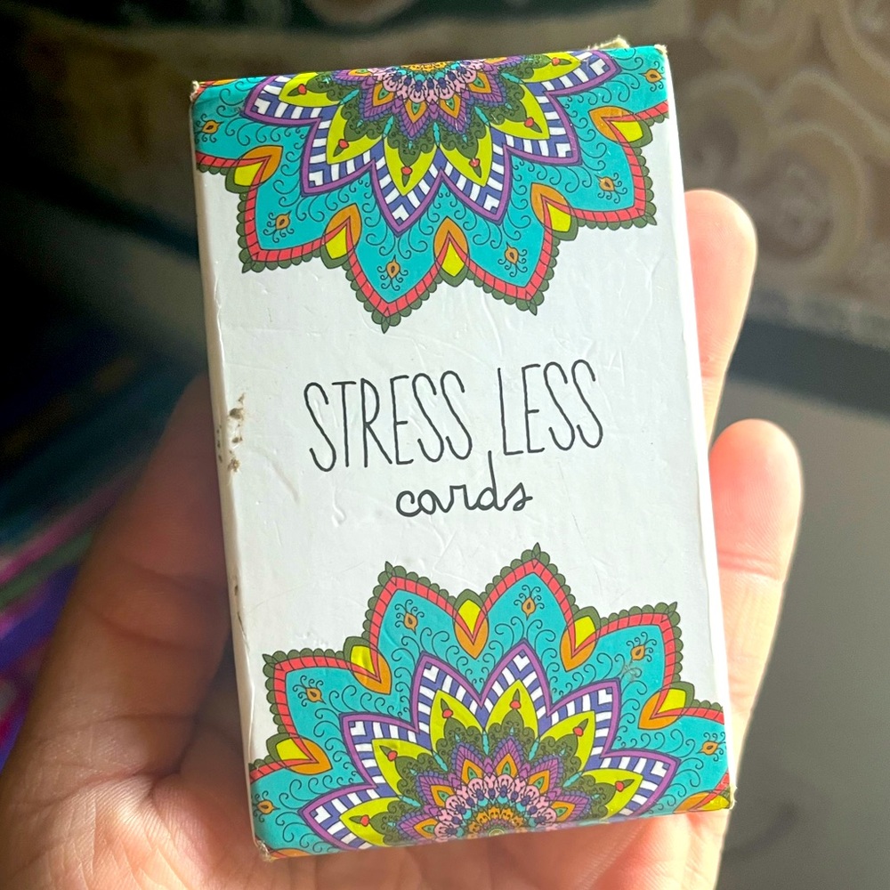 “Stress Less” Deck of Cards for Self-Care ❤️